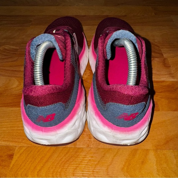 New Balance Fresh Foam X More v3 Shoes Women Sz SS (8.5?) Burgundy Running Read - Picture 6 of 13